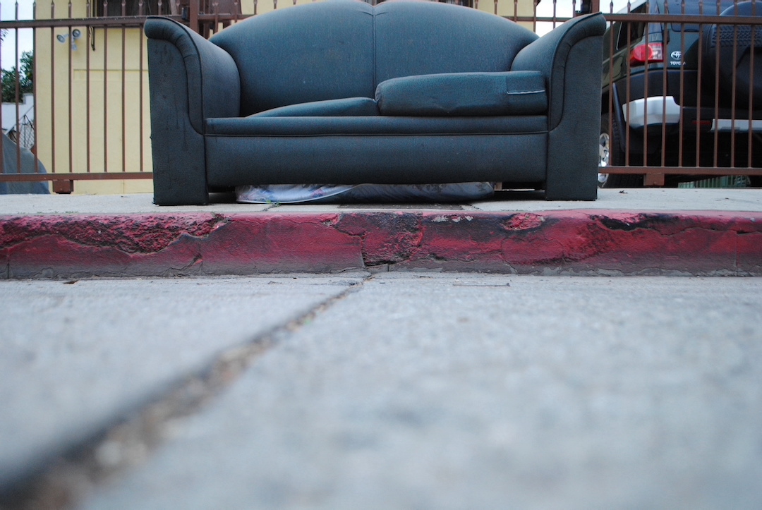 street couch in echo park