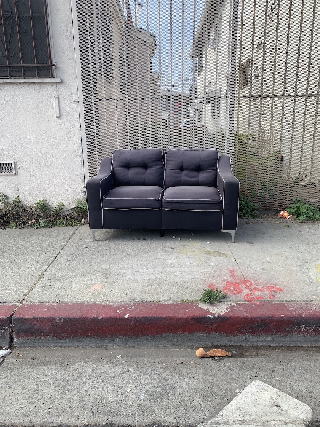 street couch in south los angeles