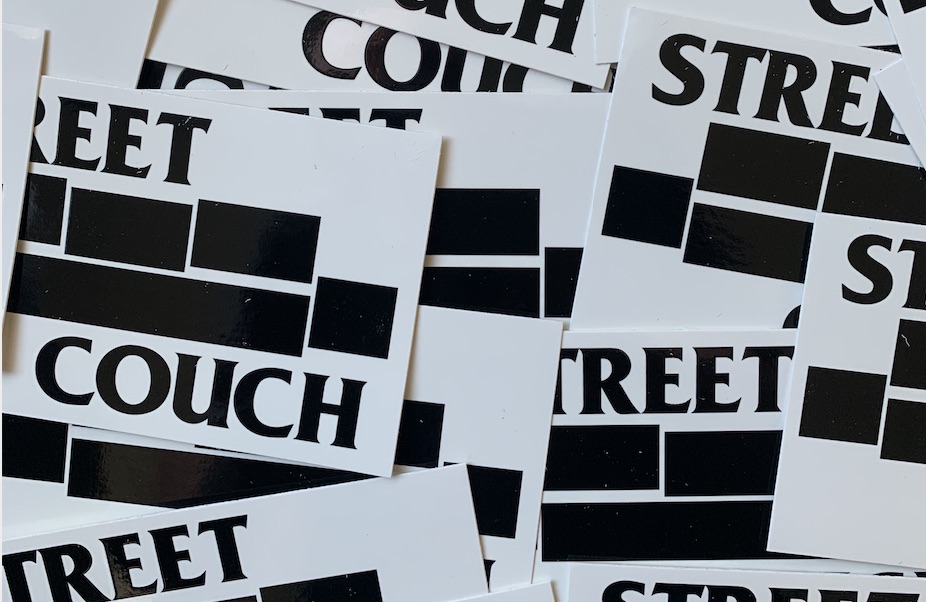 street couch stickers